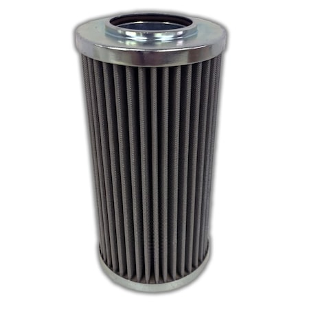 Hydraulic Filter, Replaces FILTREC DVD2140A10B, Pressure Line, 10 Micron, Outside-In